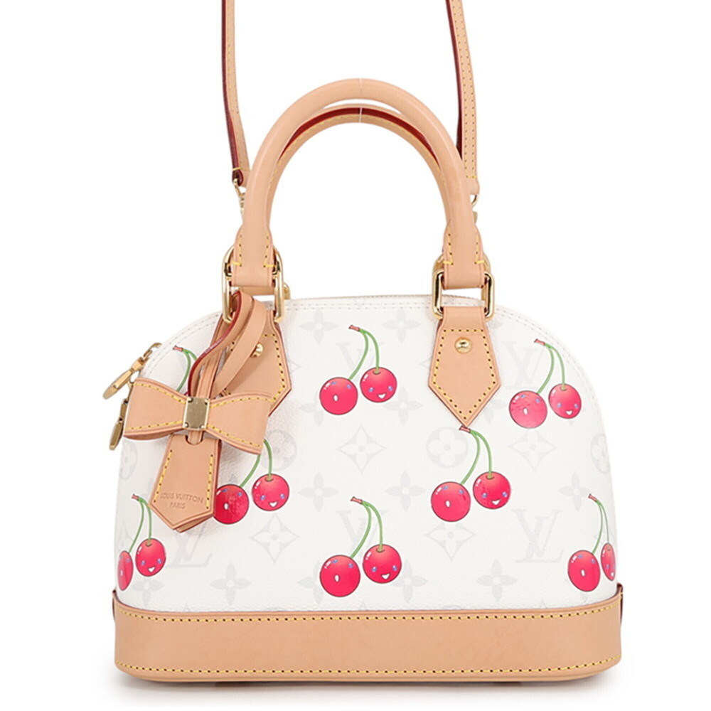 Louis Vuitton Alma BB Monogram Cherry Handbag LV x TM M14234 LOUIS VUITTON 2-...